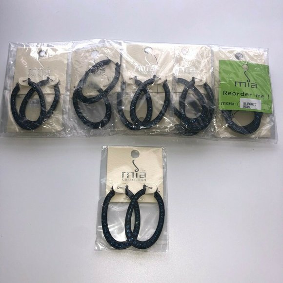 Lot of 11 Mia Collection Rhinestone Earrings Bulk - Picture 1 of 1